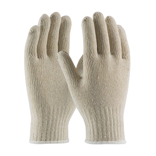 PIP Knit Cotton/Polyester String Glove, 7 Gauge, Natural, Large 35-C110/L