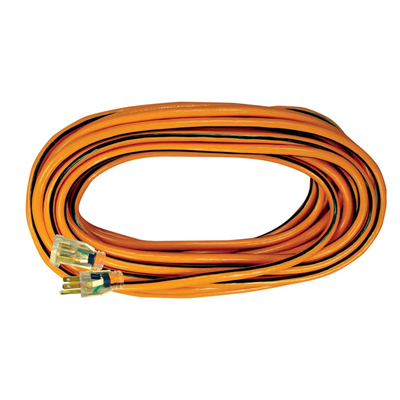 VOLTEC 14/3 AWG 3-Conductor 300V SJTW Extension Cord, 50 ft C4314-050-OR