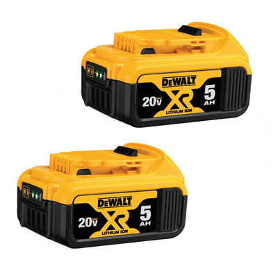 DEWALT 20V MAX 5.0Ah XR® Batteries DCB205-2