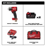 MILWAUKEE M18 FUEL™ 3/8 in Mid-Torque Impact Wrench w/ Friction Ring Kit 2960-22R