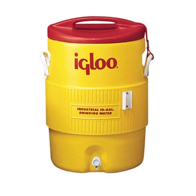 IGLOO Beverage Dispenser and Cooler, 10 Gal, Yellow 00048154