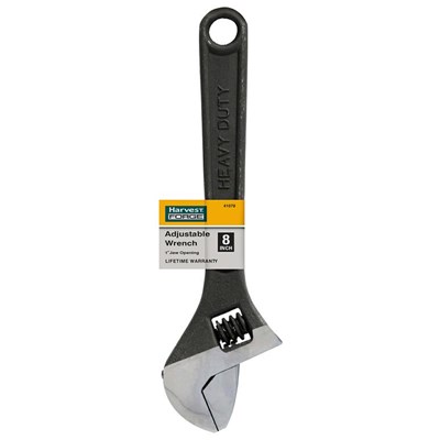 HARVEST FORGE 8 in Adjustable Wrench 01-032