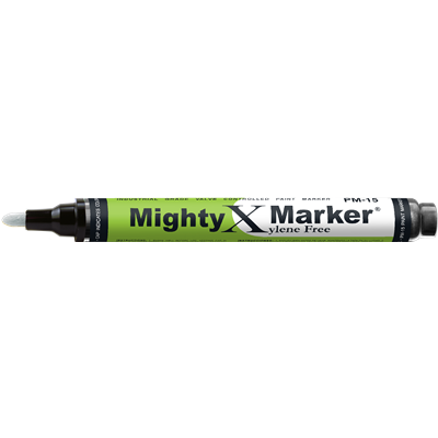 ARRO-MARK Mighty X Marker® PM-15 Xylene Free Medium Tip Paint Marker, Black, 12 per Box 00115