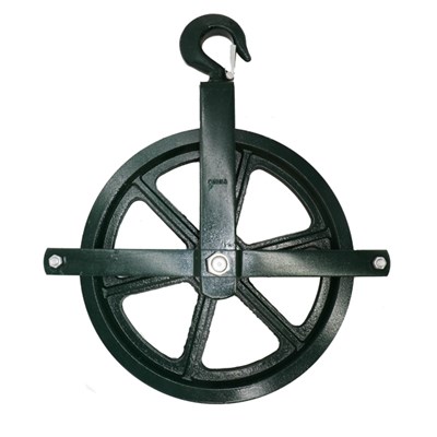 ADVANTAGE SALES & SUPPLY 12 in Well Wheel, 1 in Rope Capacity 07-10047