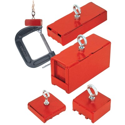 MAGNET SOURCE Holding & Retrieving Magnets with Eye Bolt, 40 lb 07206