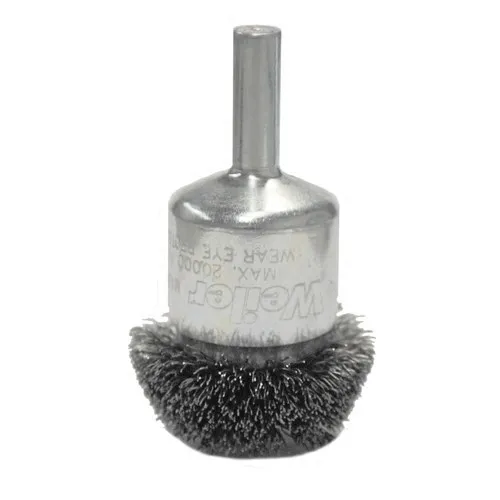 Weiler 1-1/2 in Circular Flared Crimped Wire End Brush 10045