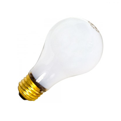 SATCO 100W Rough Service Shatterproof Light Bulb 100RS