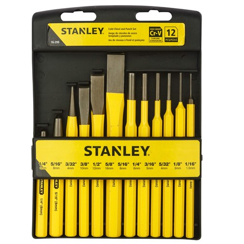 STANLEY 13 pc Punch and Chisel Set 16-299