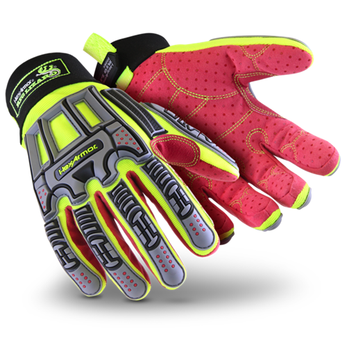 HEXARMOR Rig Lizard® Impact Work Gloves, Cut Level A6, Medium 2028X-M