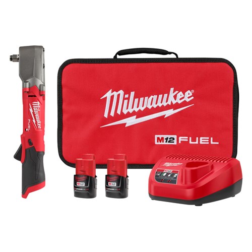 MILWAUKEE M12 FUEL™ 1/2" Right Angle Impact Wrench w/ Friction Ring Kit 2565-22