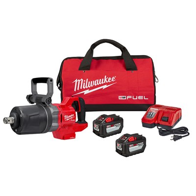 MILWAUKEE M18 FUEL™ 1 in D-Handle High Torque Impact Wrench Kit with ONE-KEY™ 2868-22HD
