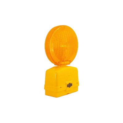 CORTINA SAFETY PRODUCTS Yellow Barricade Warning Light 3016222