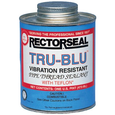 RECTORSEAL Blue Thread Sealant with PTFE, 16 oz 31431