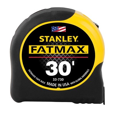 STANLEY 30 ft Fat Max® Tape Measure 33-730