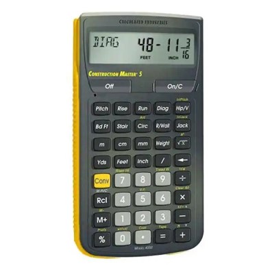 CALCULATED INDUSTRIES Construction Master 5 Calculator 4050-CONSTRUCTION MASTER