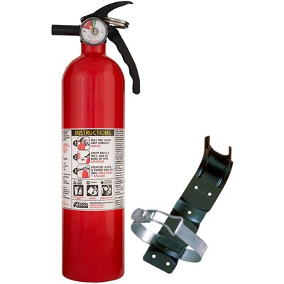 KIDDE #2.5 Fire Extinguisher with Metal Vehicle Bracket 46622701K