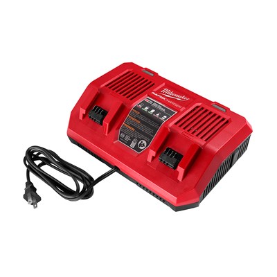 MILWAUKEE M18™ Dual Bay Simultaneous Rapid Charger 48-59-1802