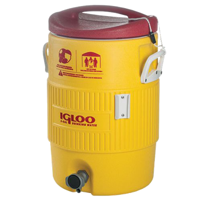IGLOO Beverage Dispenser and Cooler, 5 Gal, Yellow 48153