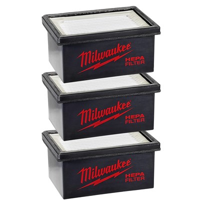 MILWAUKEE HAMMERVAC™ Filter, 3 pk 49-90-2306