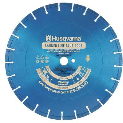 HUSQVARNA 18 in x 1/8 in Blue 200B Diamond Blade 542751036