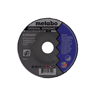 METABO 4-1/2 in x 1/4 in x 5/8-11 in Grinding Wheel 55726