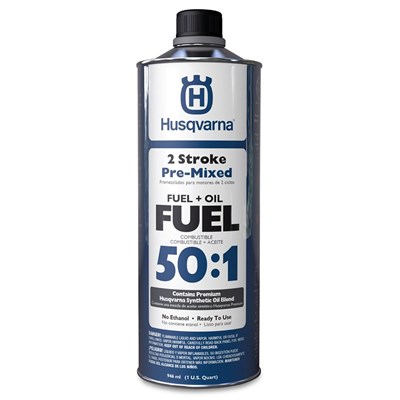 HUSQVARNA 2-Stroke Premixed 50:1 Fuel/Oil, 1 qt 581158701