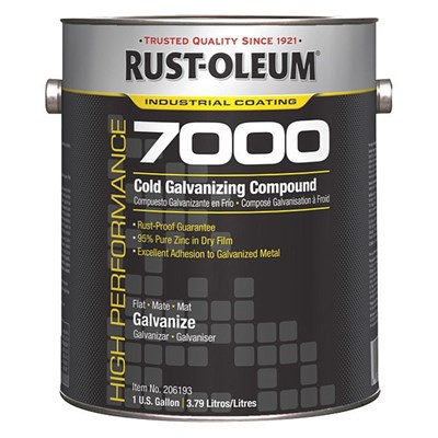 RUST-OLEUM High Performance Cold Galvanizing Compound, 95% Pure Zinc 5W180G
