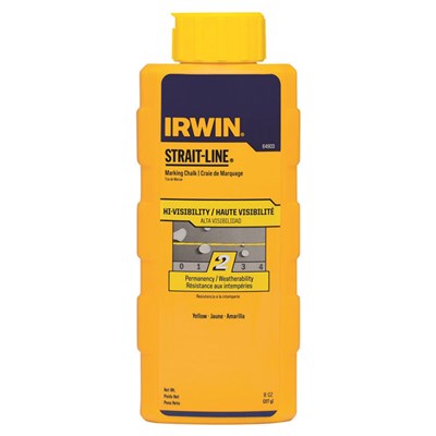 IRWIN Yellow Chalk, 8 oz 64903