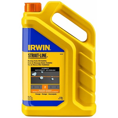 IRWIN Fluorescent Orange Chalk, 5 lb 65105