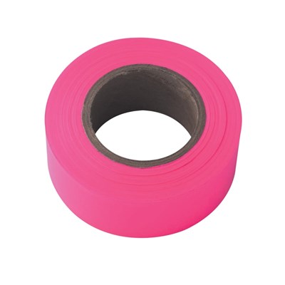 IRWIN Glo-Pink Flagging Tape Roll, 150 ft 65603