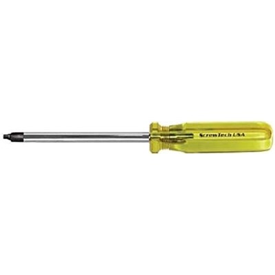 ALFA TOOLS ScrewTech® Slotted 4 in Screwdriver, 1/4 in Tip Size 73904