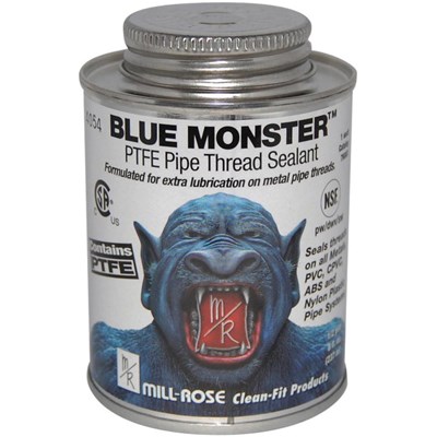 MILL-ROSE COMPANY Blue Monster with PTFE Thread Sealant, 16 oz Can, 12 per Case 76005