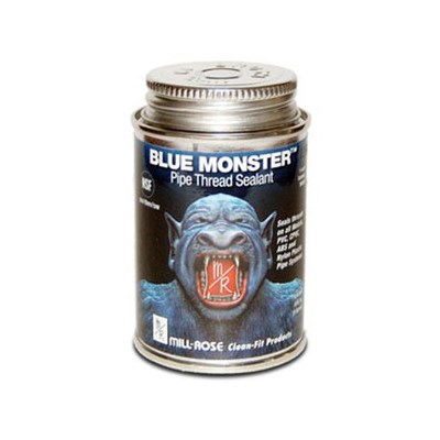 MILL-ROSE COMPANY Blue Monster Pipe Thread Sealant, 16 oz Can, 12 per Case 76015