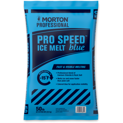 MORTON Pro Speed Ice Melt, 50 lb Bag 7884