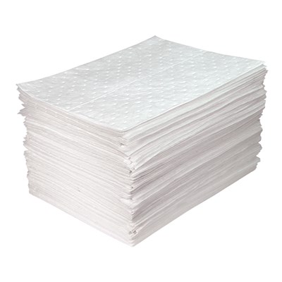 SELLARS Oil Only Heavy Weight Absorbent Pads, 15 in x 18 in, 100 per Bag 82000