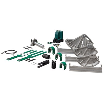 GREENLEE 881 Cam-Track® Bender for 2-1/2 in, 3 in, and 4 in with Hydraulic Pump 881GXDE980