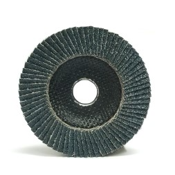 RANDOM PRODUCTS 4 1/2 in x 7/8 in 80 Grit Zirconia Flap Disc, Type 27 96825-R