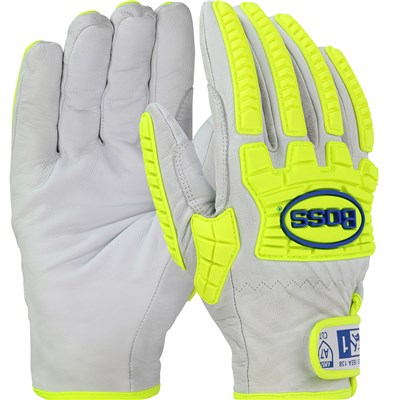 PIP Boss® Leather Driver Glove with TPR Protection & Velcro Wrist, 2X-Large 9916/2XL