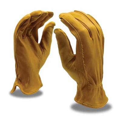 CORDOVA SAFETY PRODUCTS Deerskin Unlined Driver Glove, Large 9920K/L