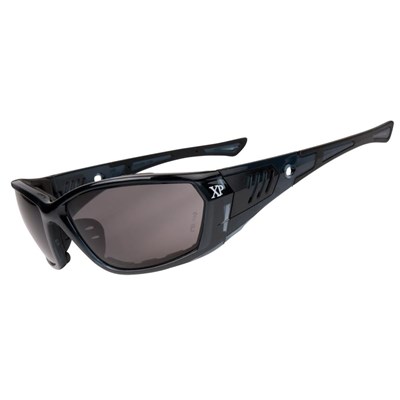 ORR SAFETY XP710 Safety Glasses with Gray FOG FIGHTER™ Lens, Shiny Black Foam Sealed Frame AAXP710BKGYF