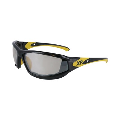 ORR SAFETY XP750 Safety Glasses, Indoor/Outdoor Anti-Fog Lens, Black/Gold Foam Sealed Frame AAXP750BGIOA