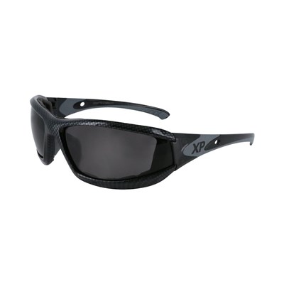 ORR SAFETY XP750 Safety Glasses with Gray FOG FIGHTER™ Lens, Carbon Fiber Foam Sealed Frame AAXP750CFGYF