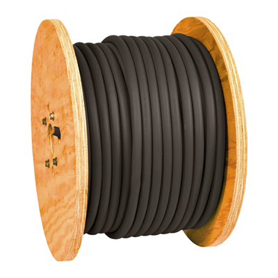 DIRECT WIRE & CABLE 2/0 Black Welding Cable, 500 ft AT-2/0C500