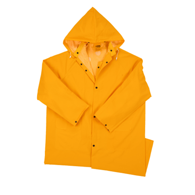 PIP Base35™ 48 in PVC Raincoat, 4X-Large AT-250RC-XXXX