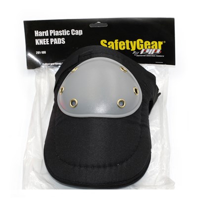 PIP Hard Plastic Cap Knee Pads, 24 per Case AT-PKPE