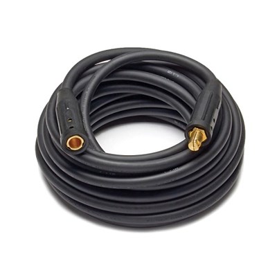DIRECT WIRE & CABLE 1/0 Welding Cable with Tweco Ends, 100 ft AT-1/0X100