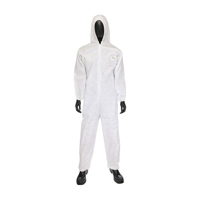 PIP Posi-Wear® M3™ Coverall with Hood, 4X-Large, 25 per Case C3806-4XL