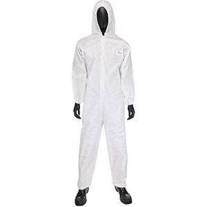 PIP Posi-Wear® M3™ Coverall with Hood, Small, 25 per Case C3806-S