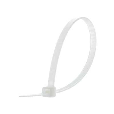 ANCHOR BRAND 8 in Nylon Cable Tie, White, 100 per Pack C8-50-WHITE
