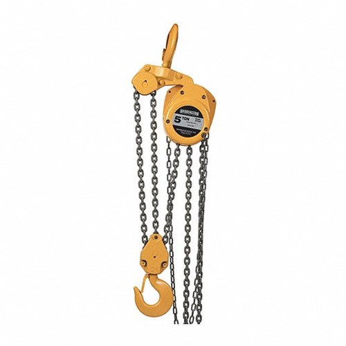 HARRINGTON HOISTS 5T Chain Hoist with 20 ft Lift CF050-20